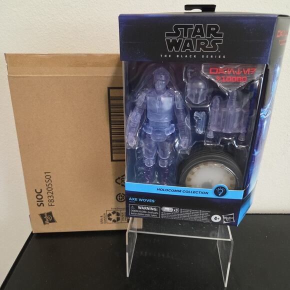 Star Wars - Axe Woves - Black Series 6 Hasbro - O Espaço Virtual do Colecionador